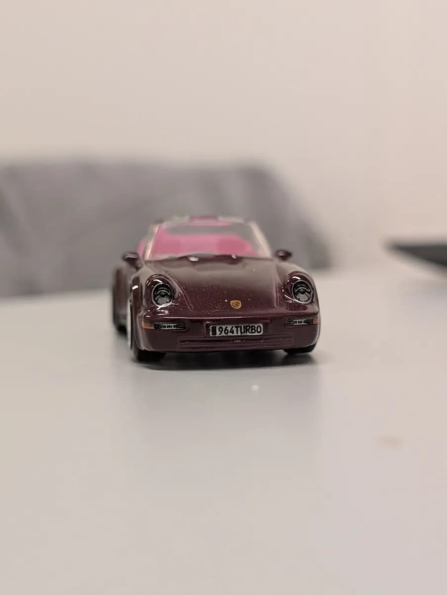 Продам колекційну машинку Porsche 964 turbo red - фото 2 з 3